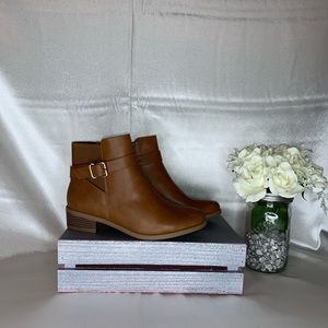 Brown booties
